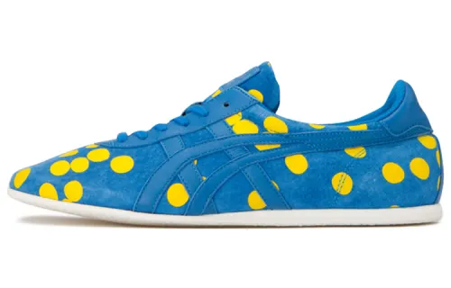 Onitsuka Tiger Tai Chi Hiina Leather Abrasion Resistant Low top Running Shoes Women's Blue