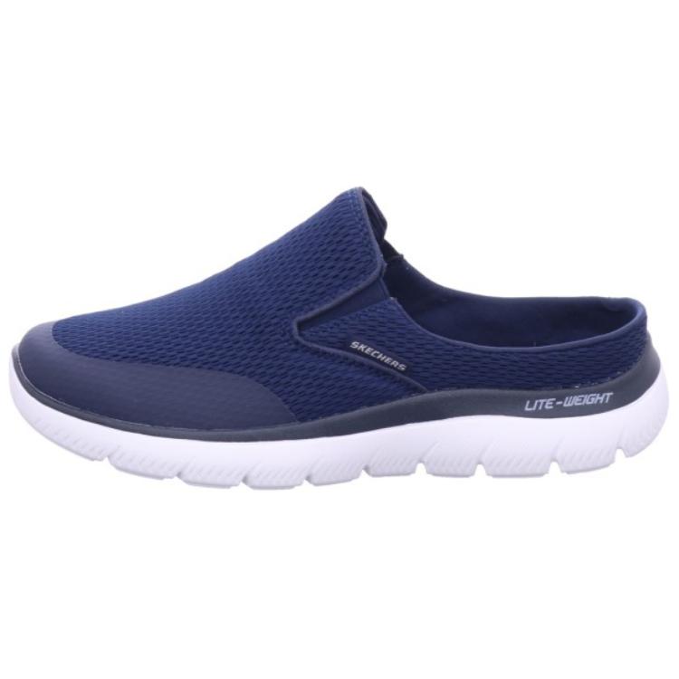 Skechers Summits Quiet Closed Toe Slippers Men's Dark Blue