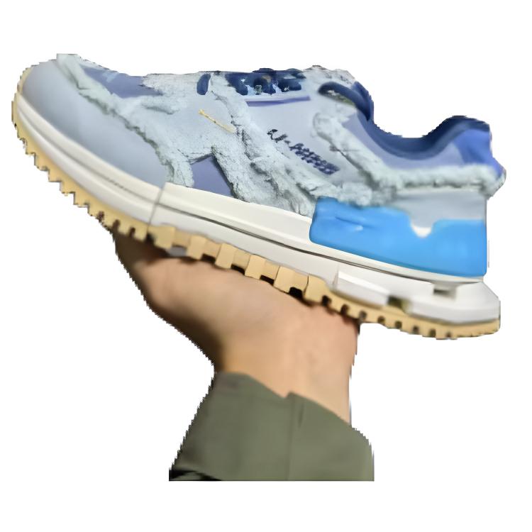 Li Ning Breathable Low top Running Shoes Women’s Light Blue
