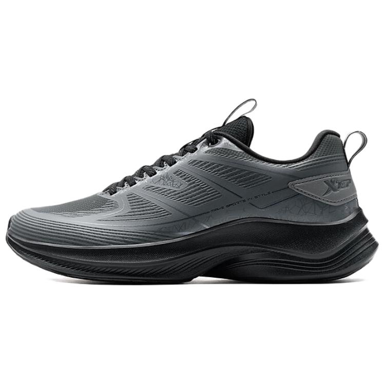 XTEP Cushioning Abrasion Resistant Coverage Low top Casual Running Shoes Men’s Gray
