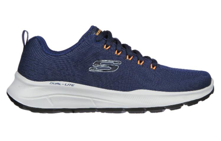 Skechers Equalizer 5.0 Lace Up Cushioning Abrasion Resistant Breathable Low top Running Shoes Men’s Blue