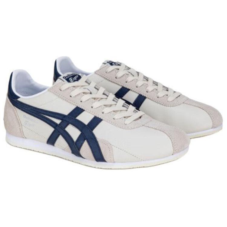 Onitsuka Tiger Runspark Slip Resistant, Abrasion Resistant, Lightweight Low top Running Shoes Unisex Beige