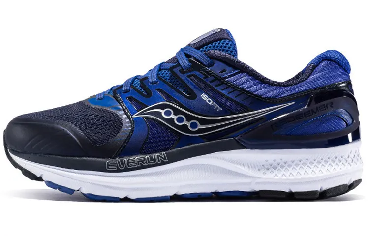 Saucony REDEEMER ISO 2 Running Shoes Men's Low Top Dark Blue And Light Blue