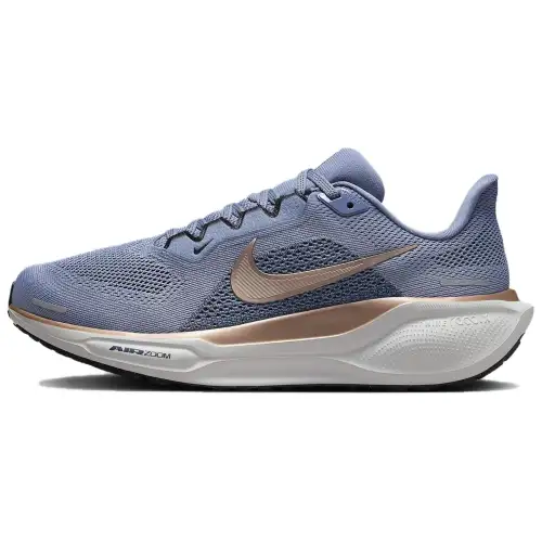 Nike Pegasus 41 Ashen Slate Armory Navy Black Metallic Red Bronze Women's