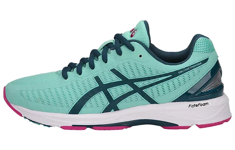 ASICS Gel DS Trainer 23 Fashion Lightweight Abrasion Resistant Low top Running Shoes Women's Blue Purple