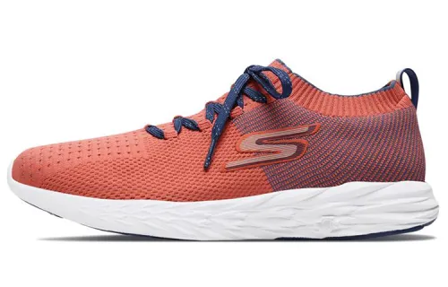Skechers GO RUN Low top Casual Running Shoes Men's Orange Blue