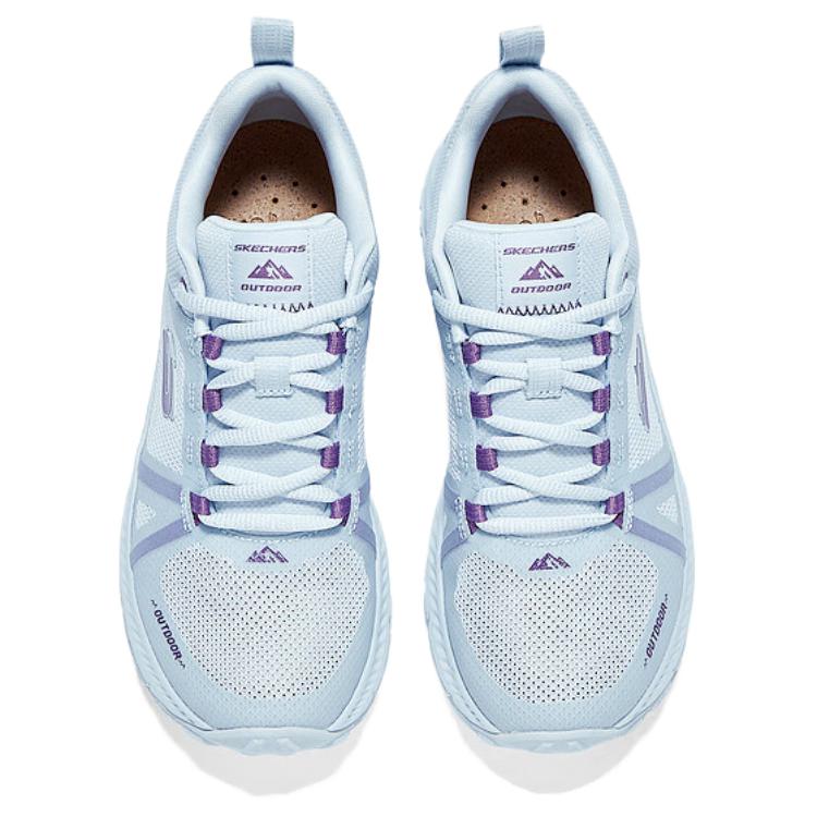 Skechers OUTDOOR Cushioning Rebound Low top Outdoor Shoes Women’s Blue Purple
