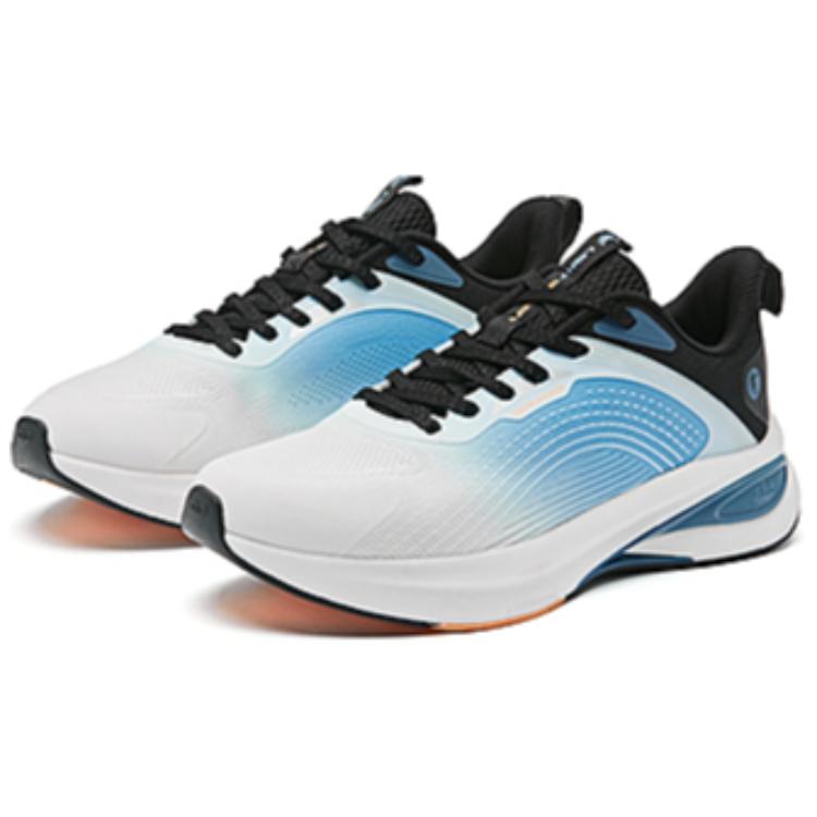 QIAODAN Cushioning Lightweight Low top Running Shoes Men’s Blue White Black