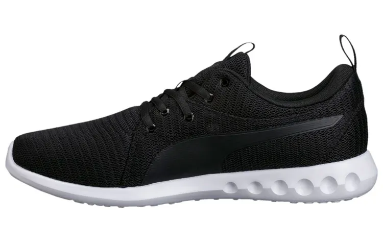 PUMA Carson 2 Cushioning Slip Resistant Breathable Balance Rebound Low top Running Shoes Men's Black