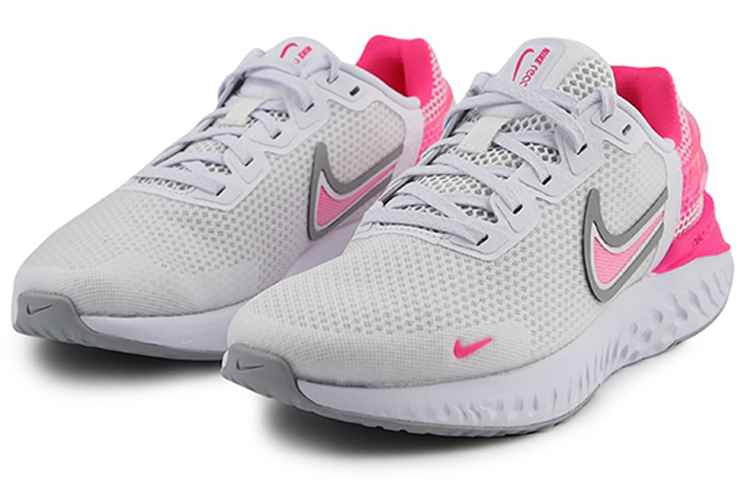 Женские кроссовки Nike Legend React 3 (бело-розовые) — фото 3