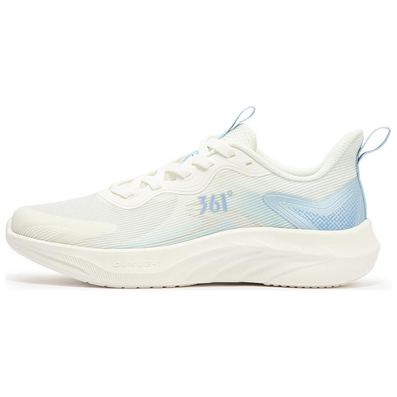 361° Slip Resistant Abrasion Resistant Low top Running Shoes Men’s White Blue