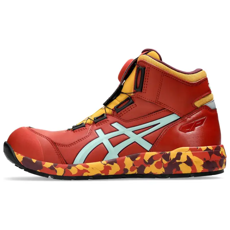 ASICS Winjob High top Running Shoes Unisex Red