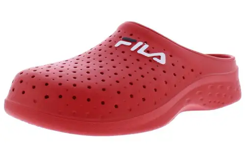 FILA Impel Slide Comfortable Clogs Men's Red