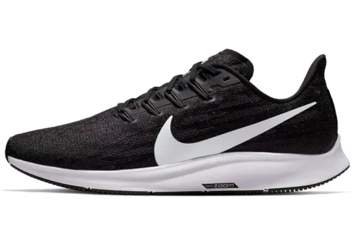Nike Pegasus 36 Marathon Racing Professional Low-top Air Zoom Casual Training Running Shoes Men and Women Black and White