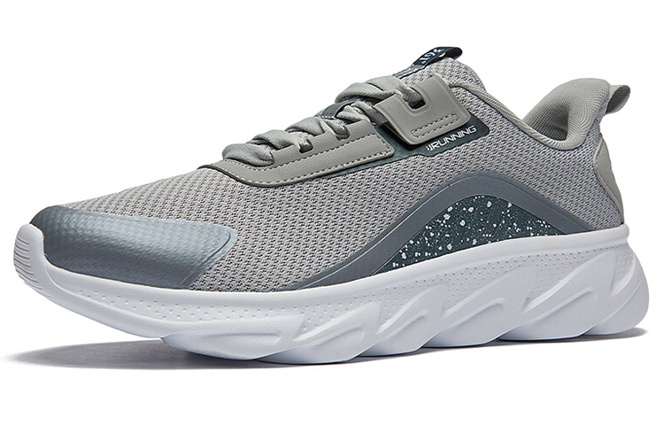 361° Bang Rebound Technology Mesh Low top Running Shoes Men’s Gray White