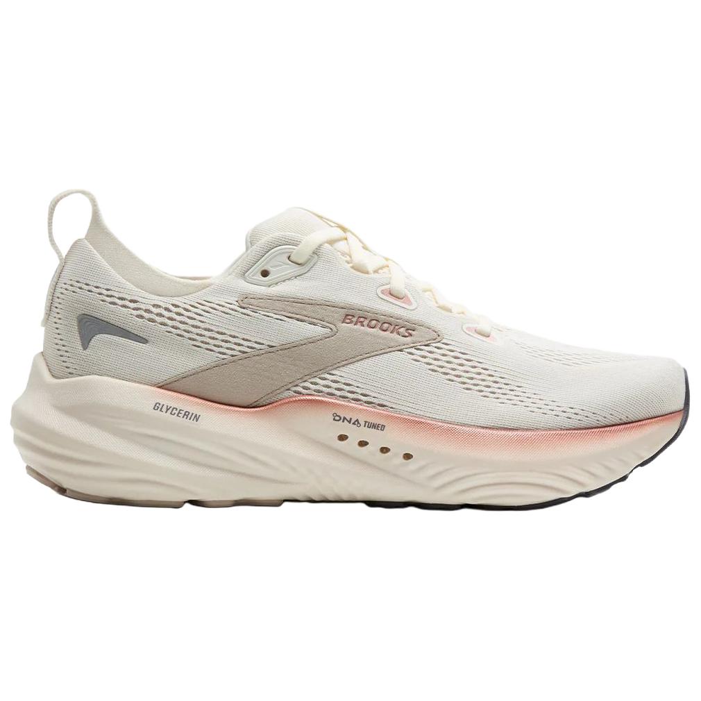 Brooks Glycerin 22 Slip Resistant Abrasion Resistant Low top Casual Running Shoes Women’s Beige