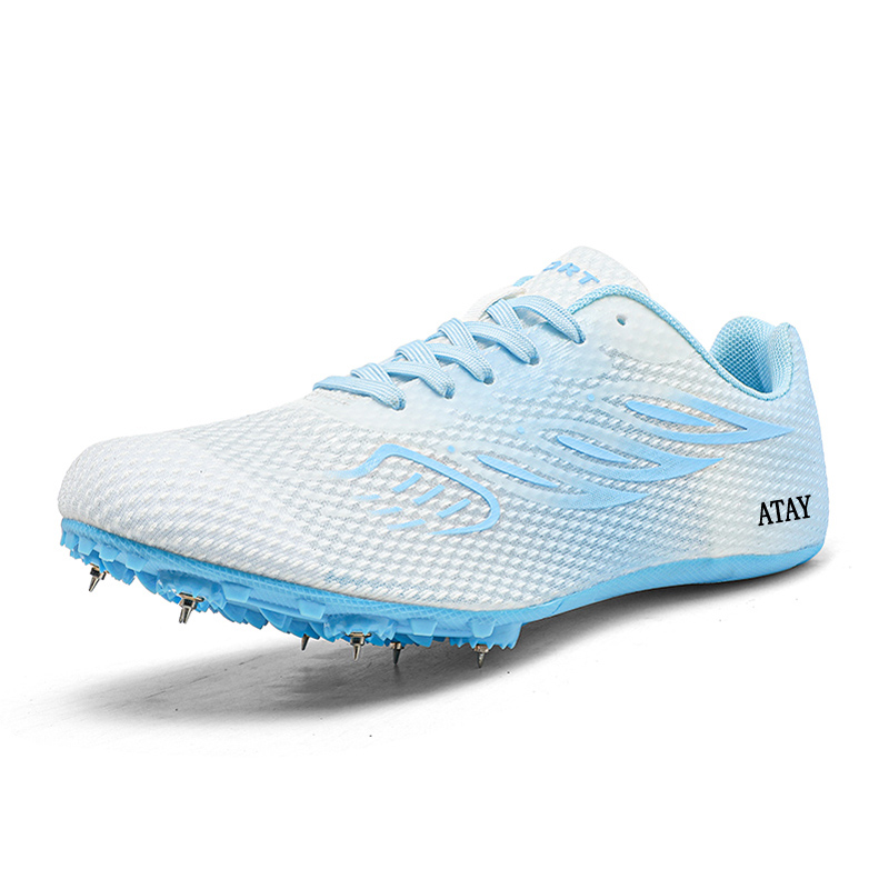 ATAY Slip Resistant Abrasion Resistant Slip Resistant Abrasion Resistant Low top Running Shoes Unisex White Blue