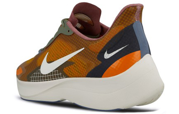 Кроссовки Nike Vapor Street PEG SP (оранжево-серые) — фото 3