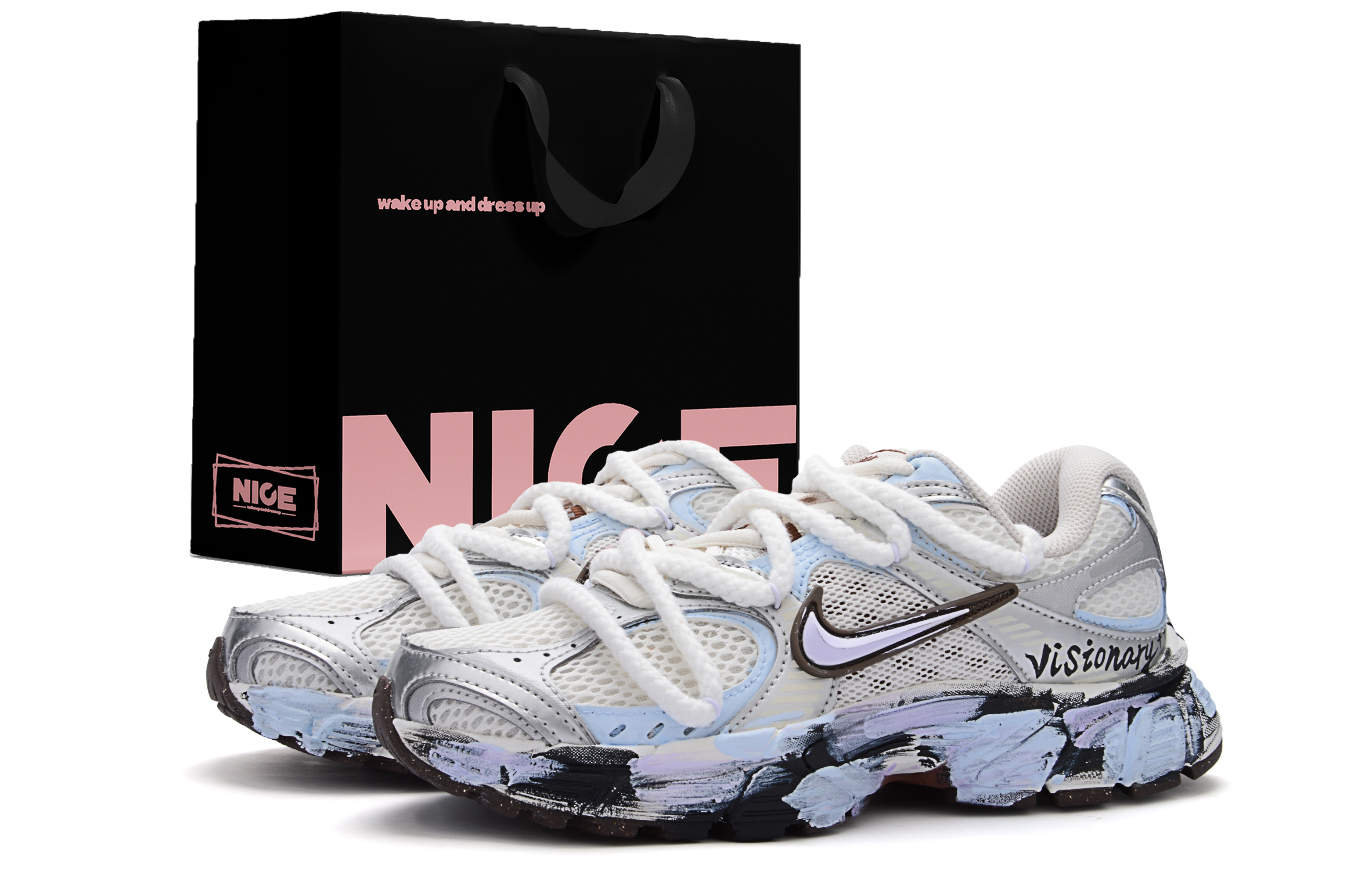Nike V5 RNR Mesh, Textile Cushioning Slip Resistant Abrasion Resistant Breathable Lightweight