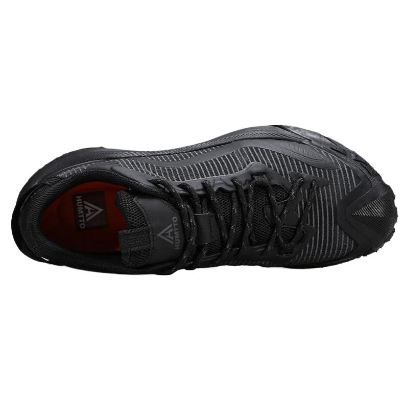 HUMTTO Slip Resistant Abrasion Resistant Low top Outdoor Shoes Men’s Black