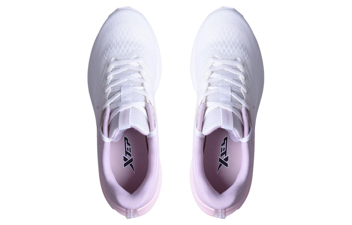 XTEP Ultra Light Cushioning Slip Resistant Low top Running Shoes Women’s Light Pink