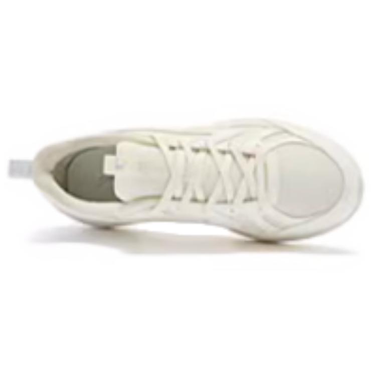 QIAODAN Cushioning Abrasion Resistant Cushioning, Wear Resistant Low top Running Shoes Women’s White Purple