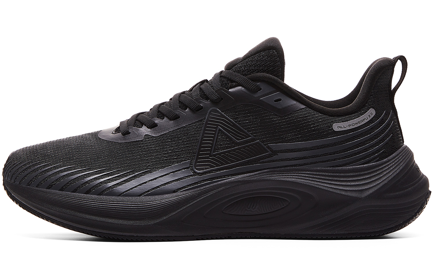PEAK Show Wind 2.0 Running Shoes Men’s Low Top All Black