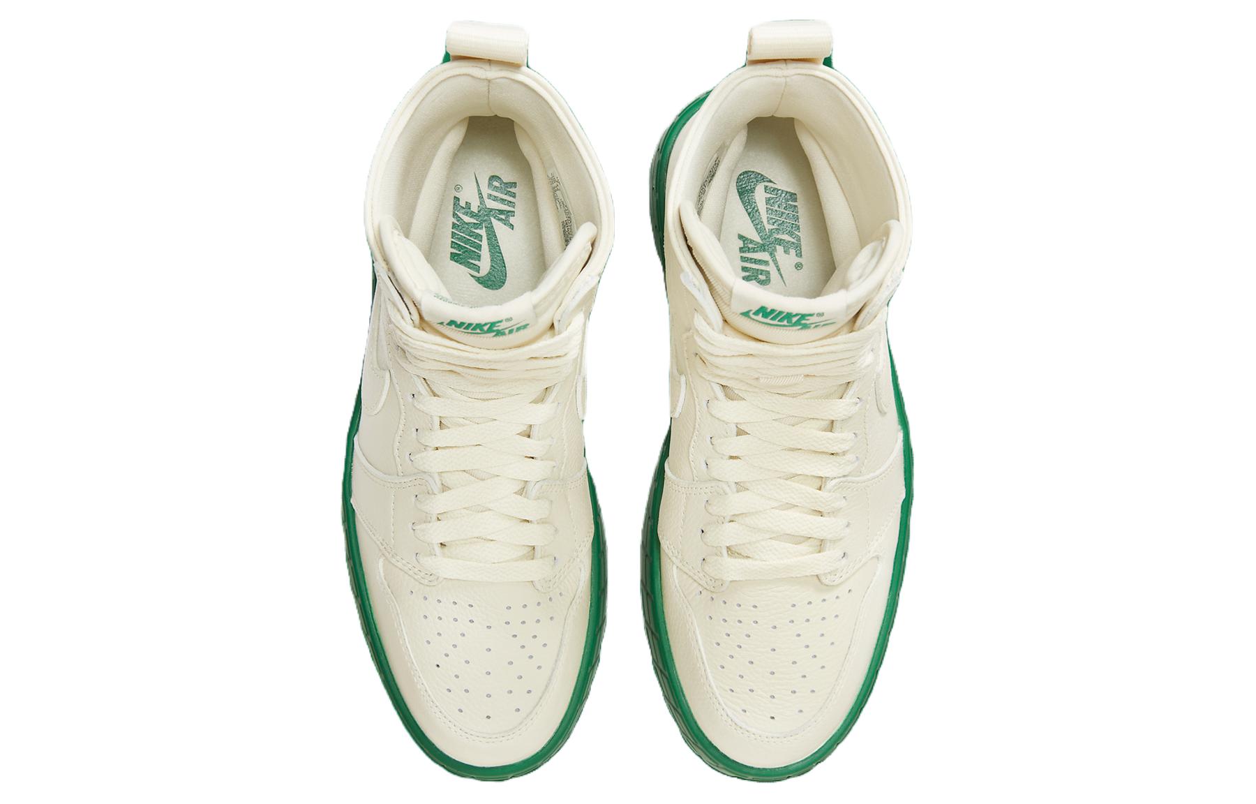 Jordan 1 High Brooklyn Coconut Milk Pine Green Women's’s