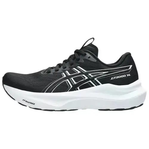 ASICS GT 2000 14 Cushioning Breathable Support Reflective Running Shoes Unisex Black White