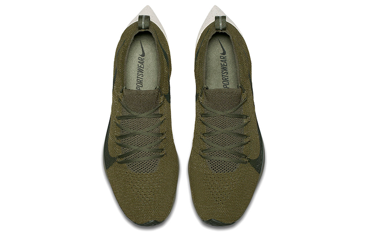 Кроссовки Nike Vapor Street Flyknit (зеленые) — фото 4