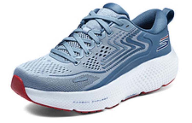 Skechers Cushioning, Wear Resistant Low top Running Shoes Men’s Light Blue