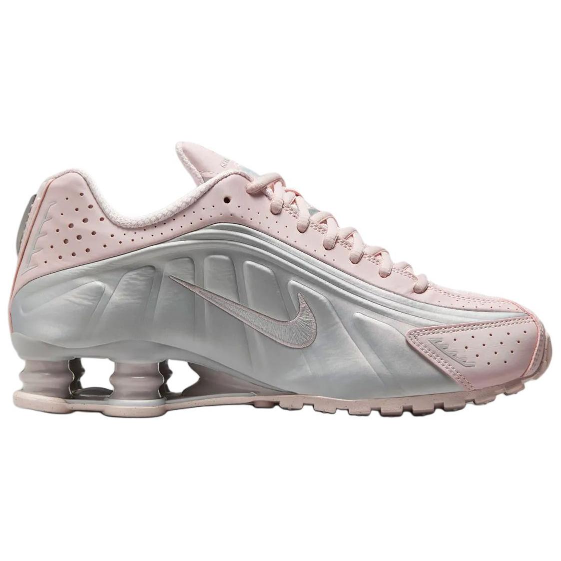 Nike Shox R4 Barely Rose Metallic Platinum Women’s
