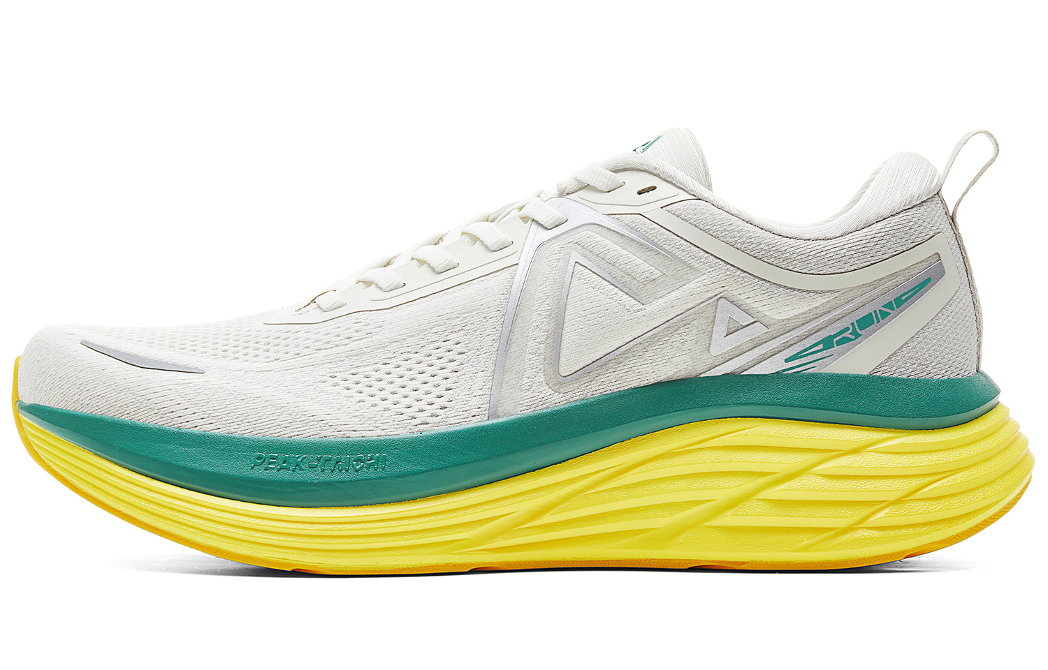PEAK Running Shoes Men’s Low Top Gray/Yellow