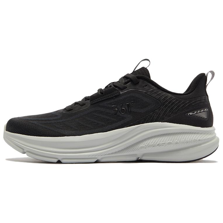 361° Cushioning Abrasion Resistant Coverage Low top Casual Running Shoes Men’s Black