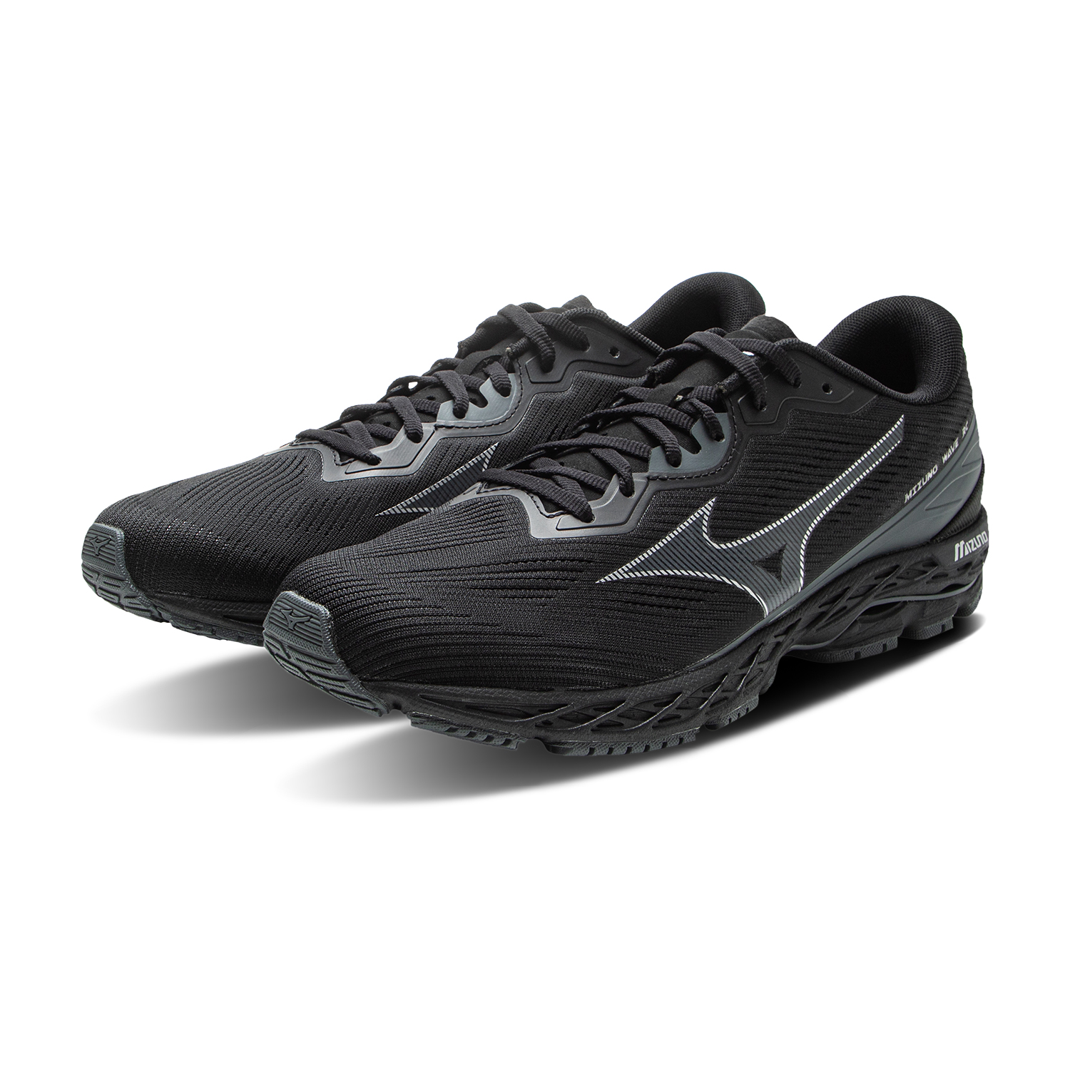 Mizuno WAVE RC Trendy Low top Physical Fitness Test & Exam Running Shoes Unisex Black