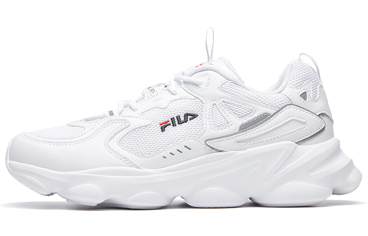 FILA Skipper Fabric Low top Marathon Running Shoes Women's Group White