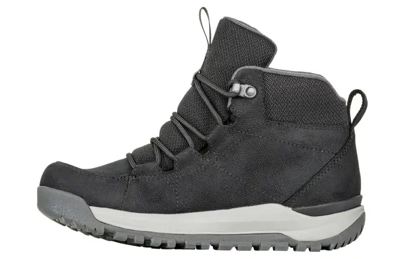 Oboz Footwear Cedar Non Slip And Waterproof Coverage Cushioning Mid top Outdoor Shoes Women's Black