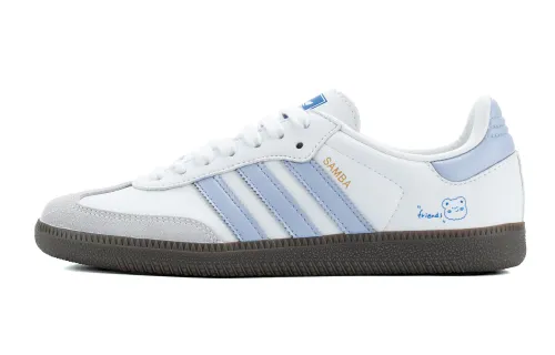 Adidas Originals SAMBA OG German Army Trainers Unisex Low Top White/Blue