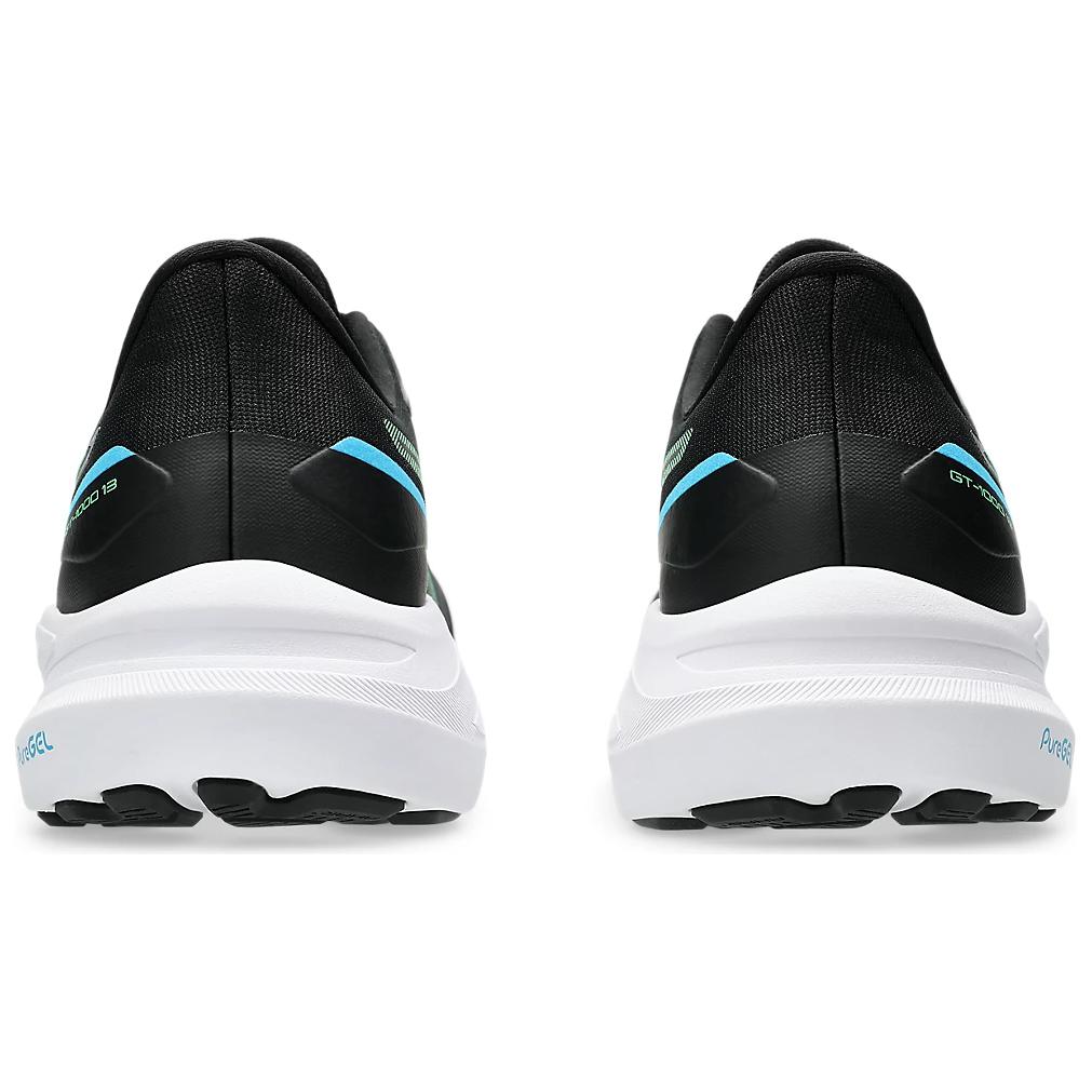 ASICS GT 1000 13 Black Digital Aqua
