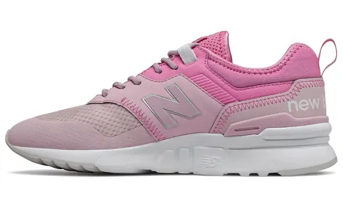 New Balance NB 997 PU, Textile, Synthetic Leather Low top Running Shoes Women's Purple Pink
