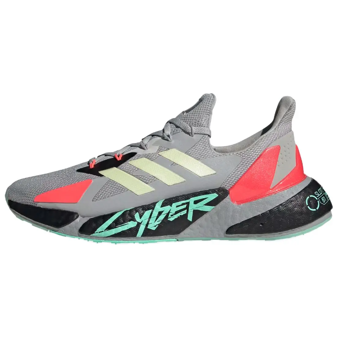X9000L4 Cyberpunk 2077 x X9000L4 Adidas 'Grey Yellow Zest Pink'