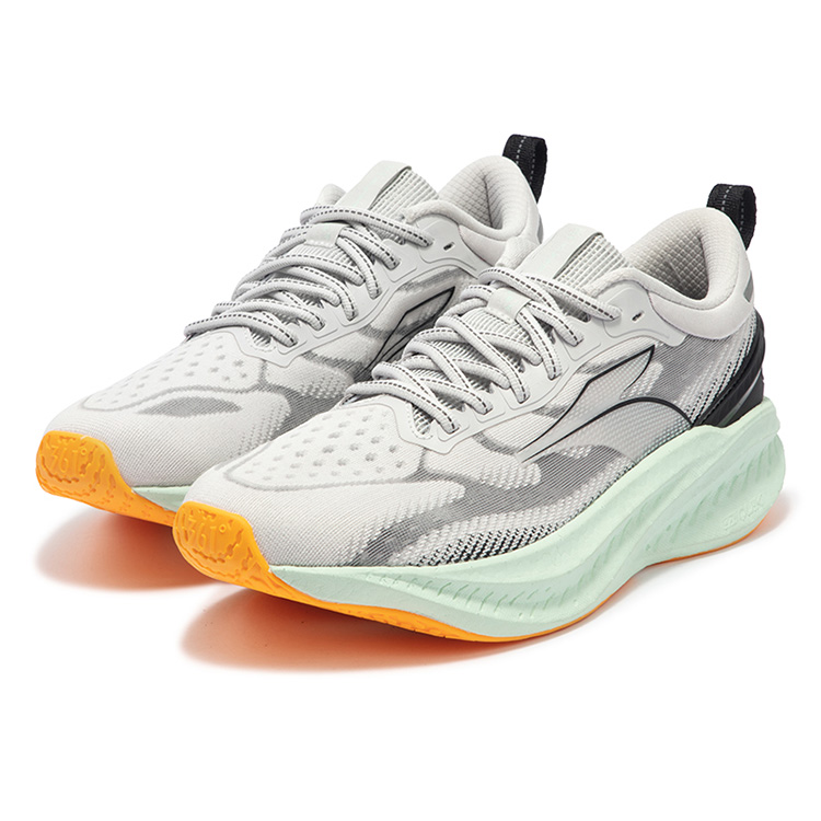 361° Cushioning Slip Resistant Low top Running Shoes Men’s Gray Black