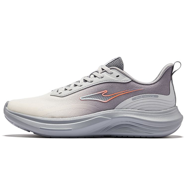 Erke Yun Yi Cushioning Breathable Rebound Low top Casual Running Shoes Men’s Mist Gray
