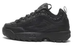 FILA Disruptor 2 Cushioning, Wear Resistant Low top Chunky Sneakers Women's Black