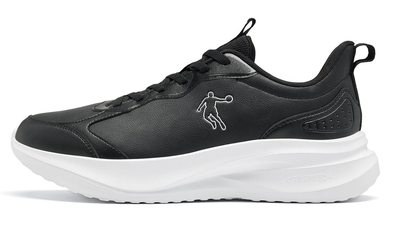 QIAODAN Cushioning Slip Resistant Abrasion Resistant Waterproof And Breathable Lightweight Rebound Low top