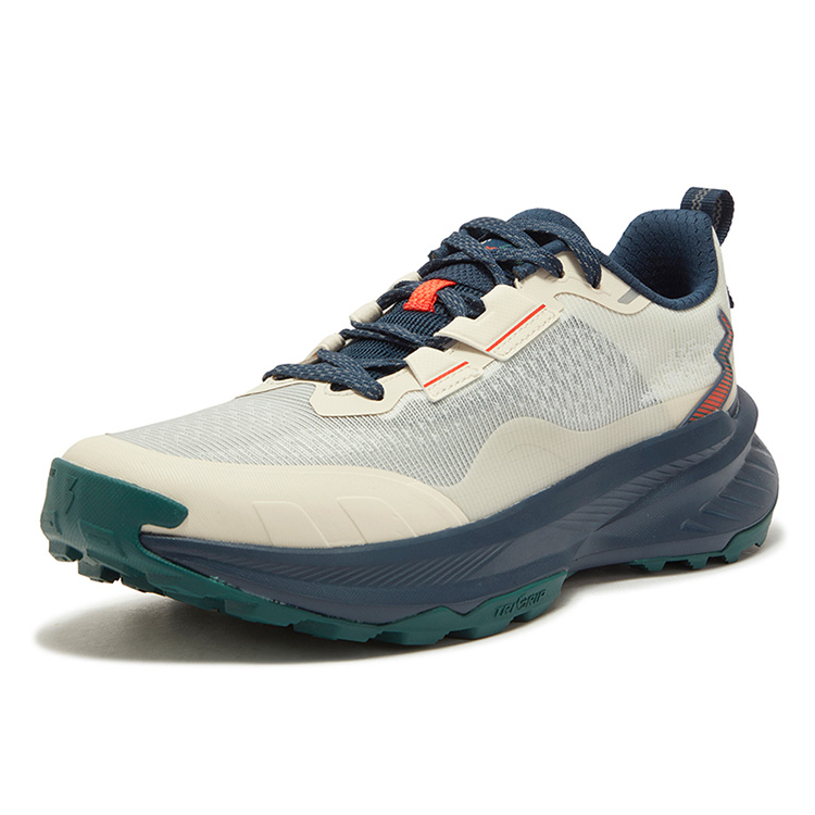 361° Slip Resistant, Abrasion Resistant, Breathable Low top Running Shoes Men’s White Ink Blue