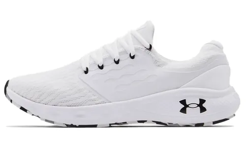 Under Armour Textile, Synthetic Leather Low top Running Shoes Men's White Wide Fit