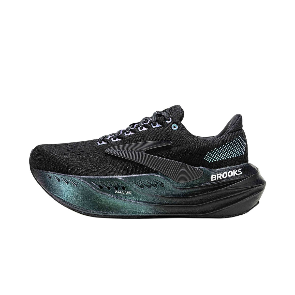 Brooks Brooks Glycerin max super glycerin running shoes are cushioned, comfortable and soft, professional and breathable, low-top, marathon long-distance running shoes, women's black