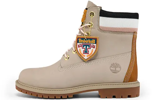 Timberland Premium 6 Inch Heritage Cupsole Boots 'Light Taupe Nubuck' Women's