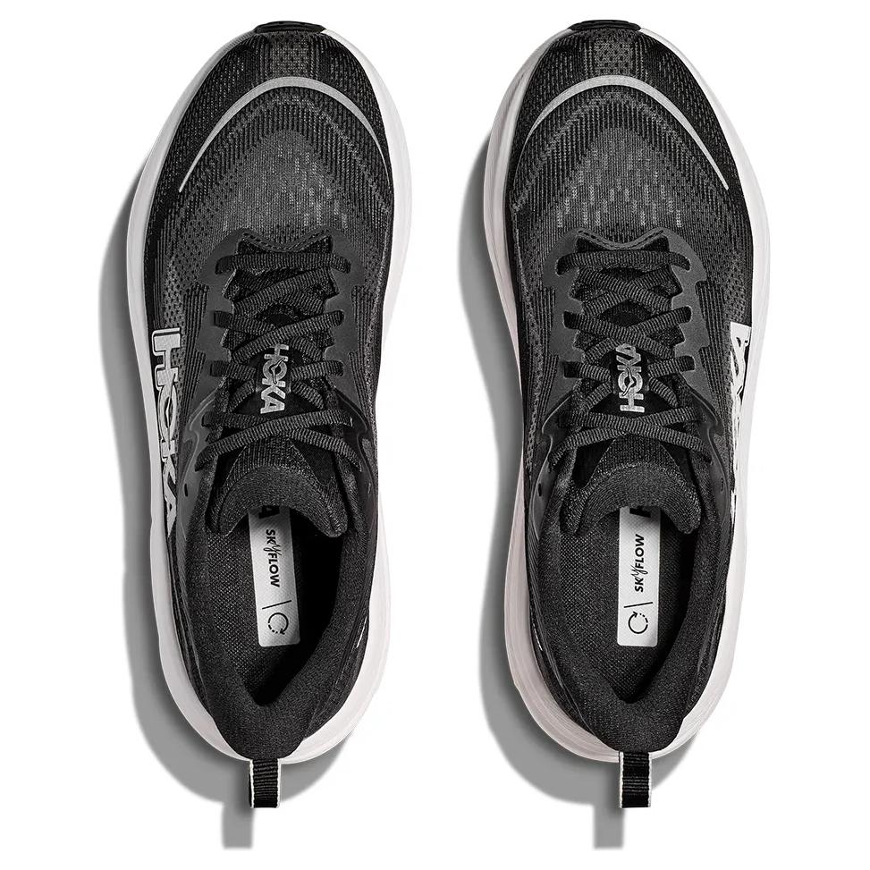 HOKA ONE ONE SKYFLOW Comfortable Slip Resistant Abrasion Resistant Low top Running Shoes Men’s Black White
